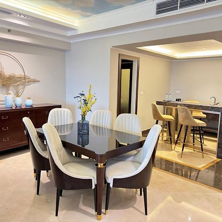 Fleet Club Mahrousa Alexandria Exterior photo A dining room in a luxury apartment